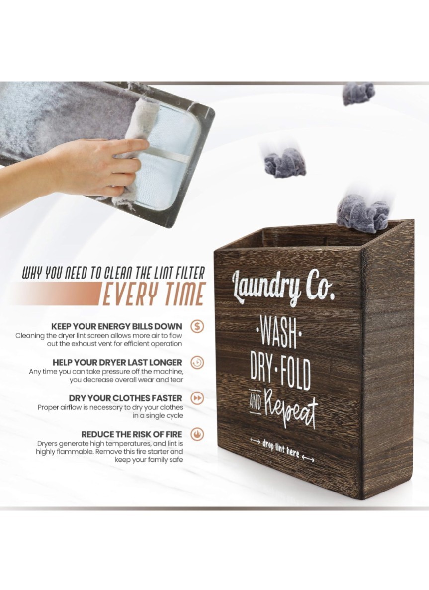 Natural Color Lint Bin gallery