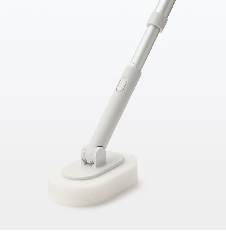 MUJI Cleaning Tool Bath Sponge with Replaceable head New Type from Japan gallery