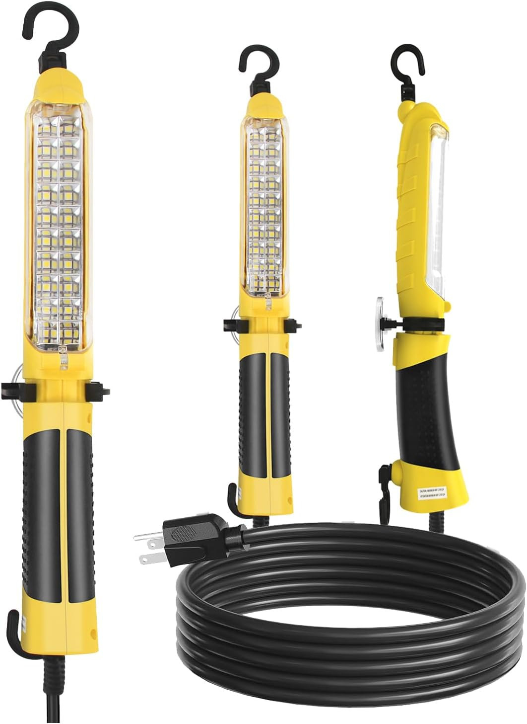 LED Trouble Light, Handheld Corded Work Lights with Strong Magnet, Double Swivel gallery