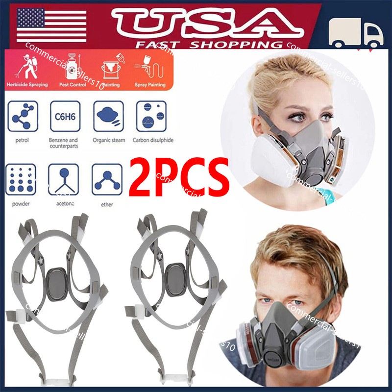 2PCS Replacement Head Harness Assembly 6281 for 6000 series 3M 6191 6291 6391 gallery