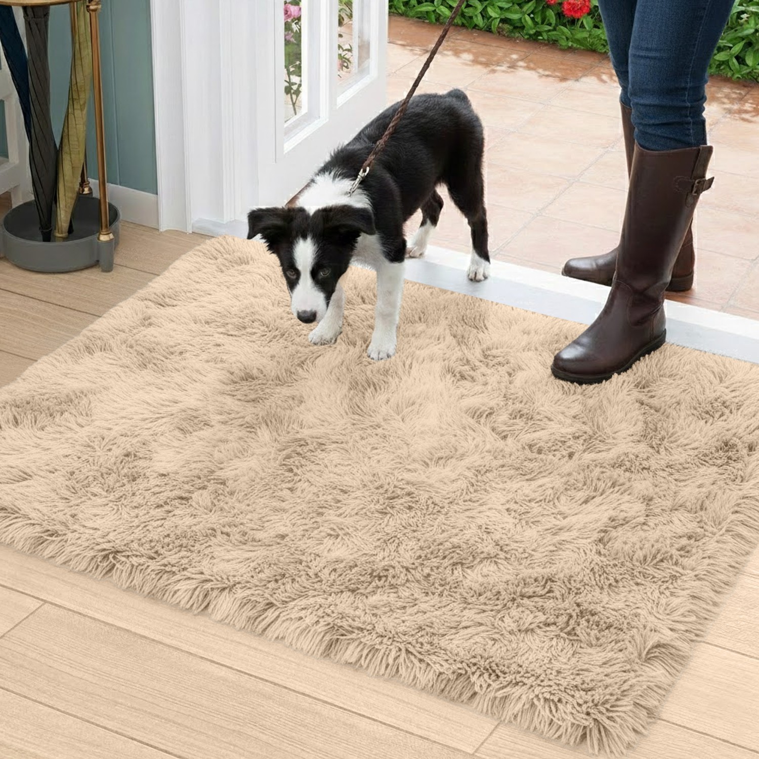 Non Slip Large Indoor Door Mat Dirt Trapper Washable Barrier Mats Entrance Rug gallery