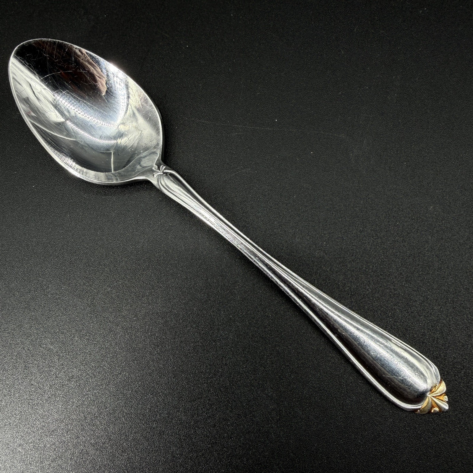 Last One Reed & Barton Golden Solange Tip Teaspoon Select Stainless tsp 6 3/8” gallery