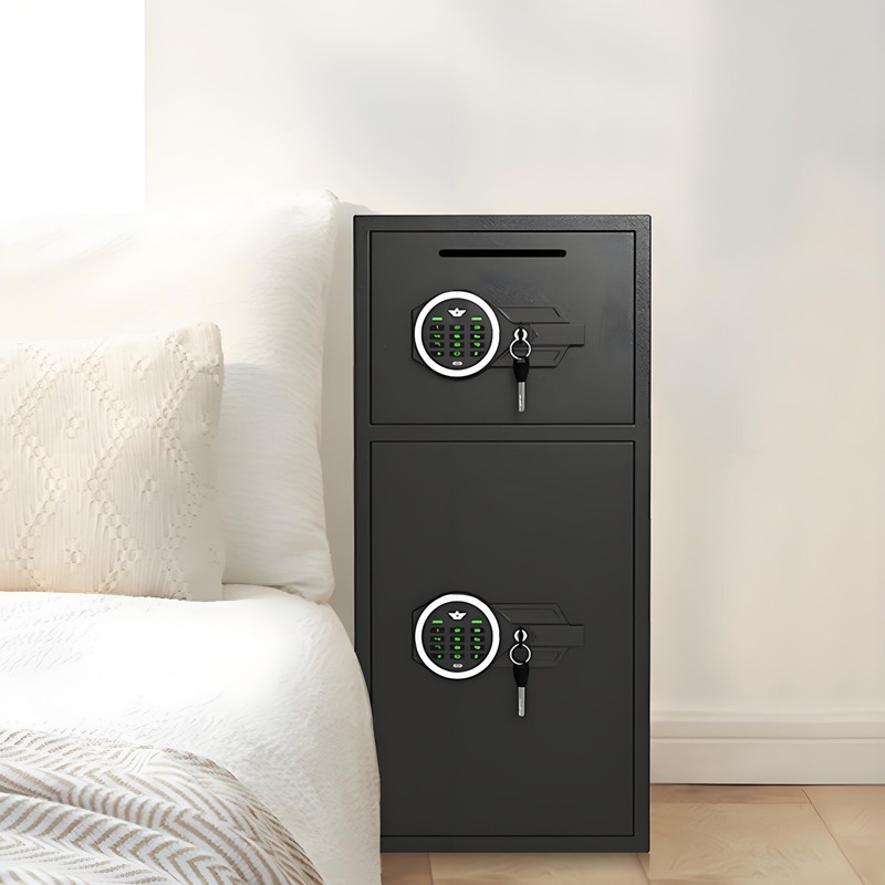 Large Safe, Digital Security Safe Box with Deposit Slot & Dual Alarm for Home gallery
