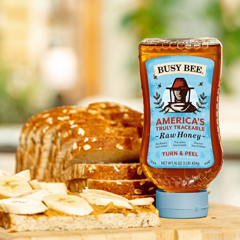 100% Traceable, 16oz Squeeze Bottle, Peel The Back Label to Trace Fast delivery gallery
