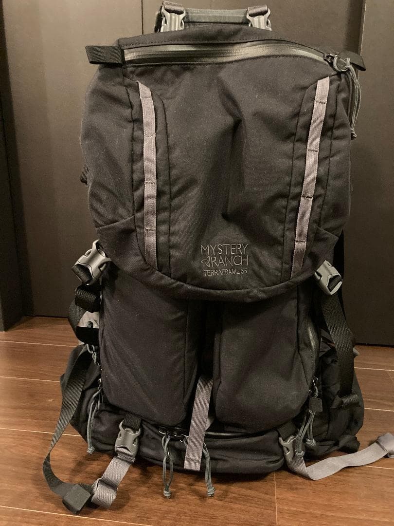 MYSTERY RANCH Terraframe 65L Backpack Black Guide Light MT Used