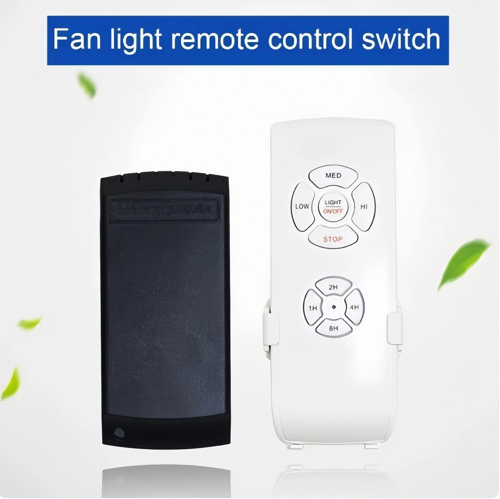 Universal Ceiling Fan Lamp Light Remote Control Receiver Kit Timing Wireless 15M