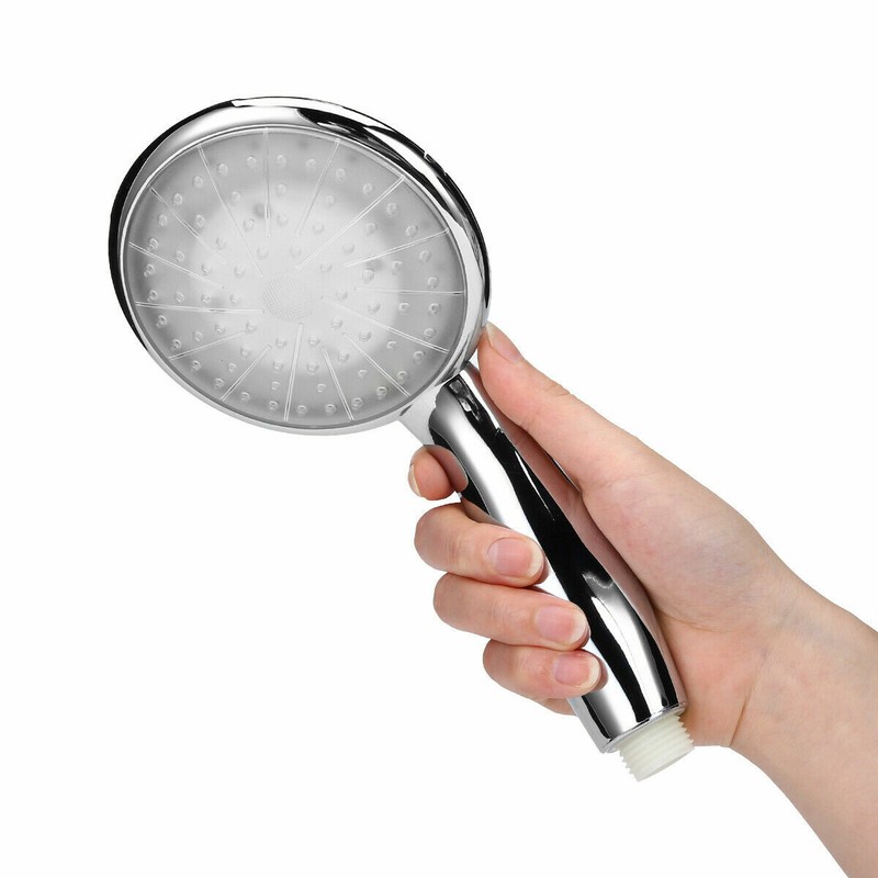 TECHTONGDA 7 Colors Changing LED Light Shower Head Home Bathroom Easy to Install gallery