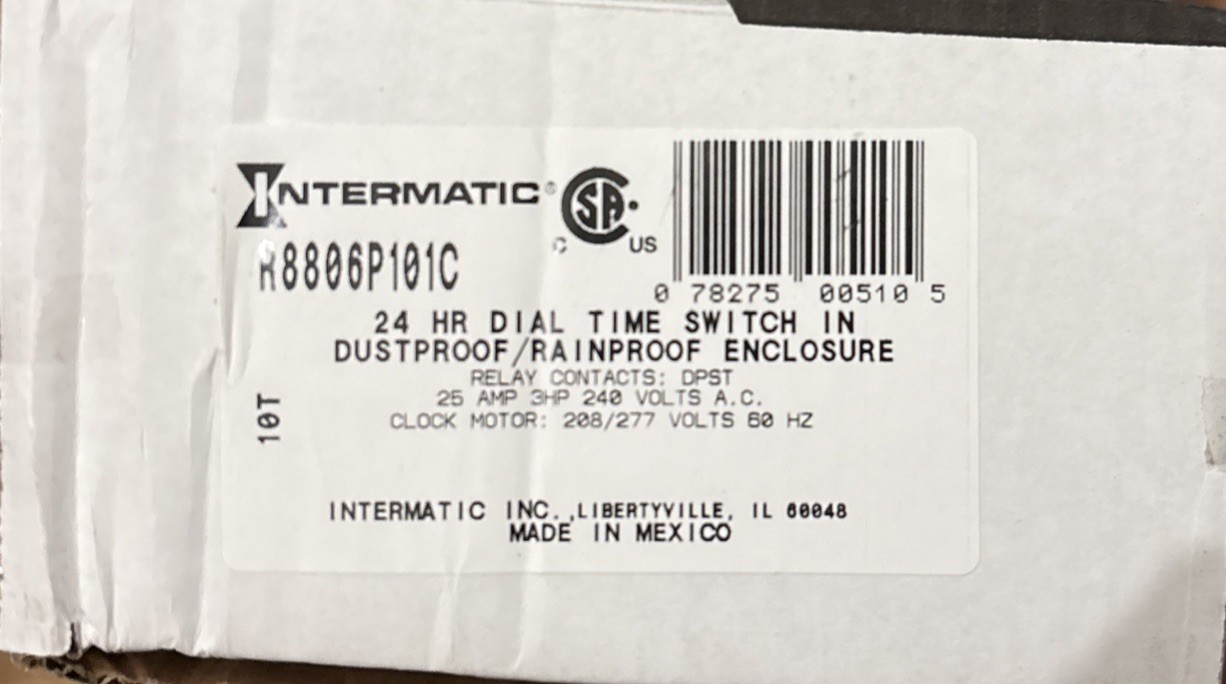 Intermatic R8806P101C Sprinkler Irrigation Timer Customizable Water Conservation gallery
