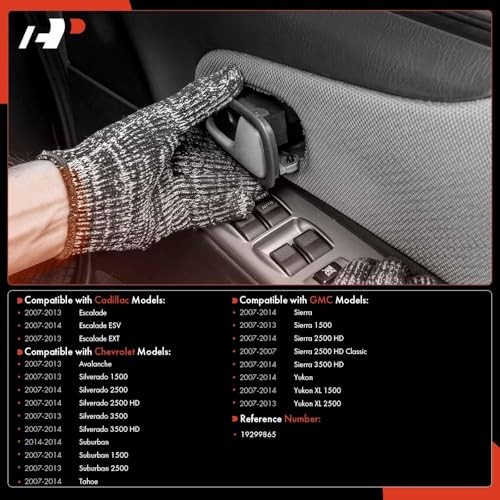 - Interior Door Handle Levers Left Driver & Right Passenger Side - Compatible gallery