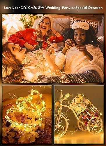 12 Pack LED Fairy Lights 7ft Battery Operated Waterproof for Wedding Crafts gallery