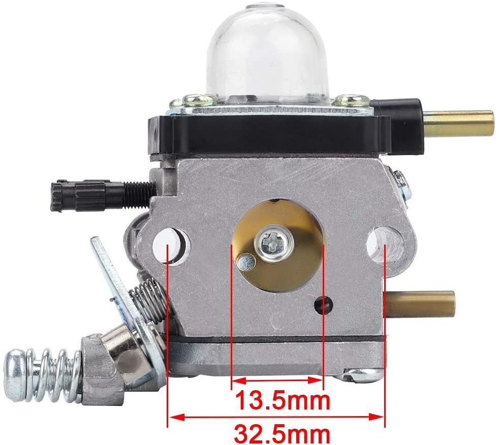 Carburetor & Fuel Line Kit for Mantis Tiller Cultivator 7222E SV-4B 1E Echo Zama gallery