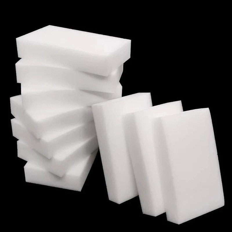 100 PCS Sponge Eraser BULK PACK Melamine Cleaning Foam 3/4" Thick Kitchen Bath gallery