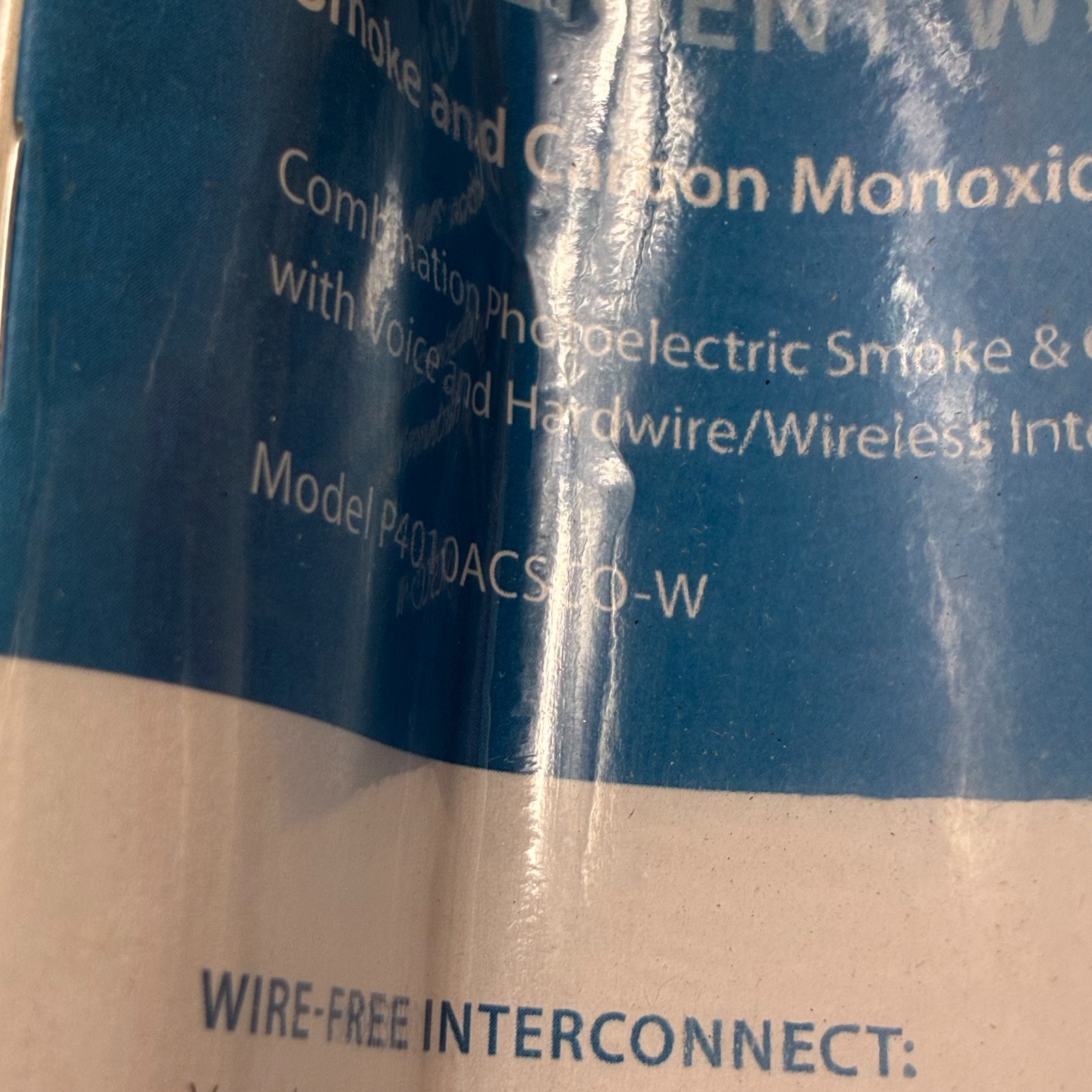 KIDDE P4010ACSCO-W Wire-Free Interconnect Hardwired Smoke Carbon Monox Alarm gallery