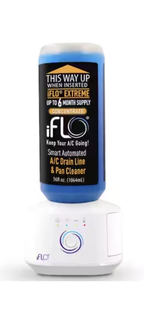 iFLO Extreme AC Drain Line Cleaner 36oz Cartridge 6 Month Supply gallery