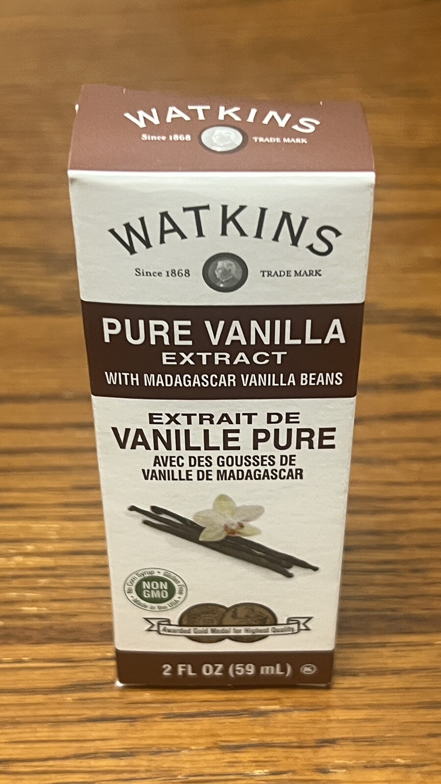 Watkins Pure Vanilla Extract w Madagascar Vanilla Beans 2 Fl Oz (LOT OF 4) 10/25 gallery