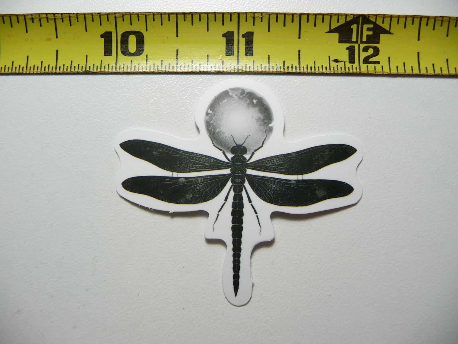 DRAGONFLY PLANET SMALL STICKER DECAL NATURE OUTDOORS FUN CALMING FUNNY gallery