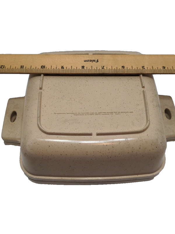 LittonWare Microwave Conventional Convectional Cooking Heating Square Dish BTBS4 gallery