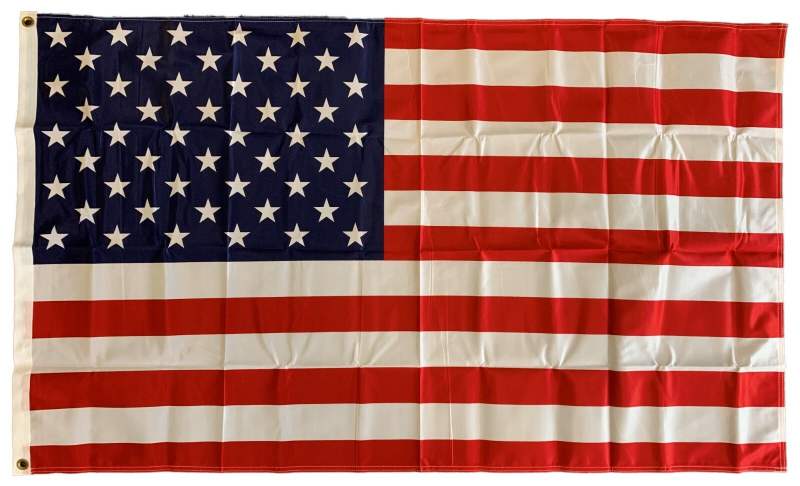 5' x 8' Outdoor US Flag Polyester with Canvas Header & Brass Grommets gallery