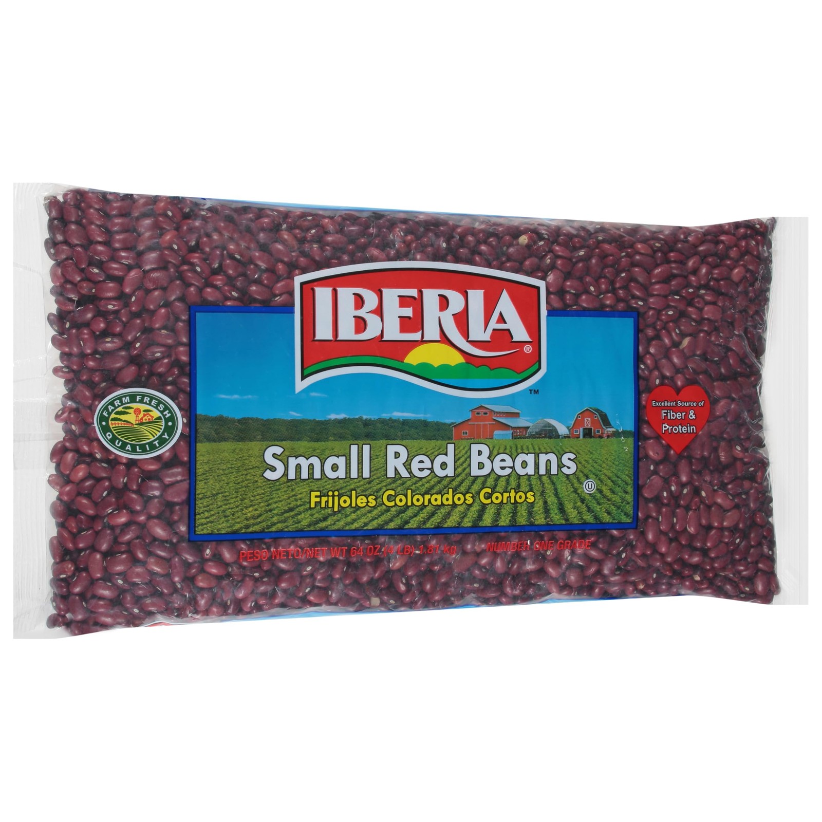 Iberia Small Red Beans, 4 lb, Long Shelf Life 64 Ounce (Pack of 1), gallery