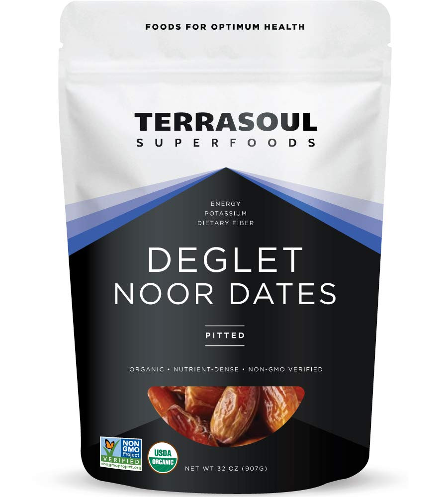 Organic Deglet Dates, 2 Lbs - Pitted | Fresh | Natural Sweetener gallery
