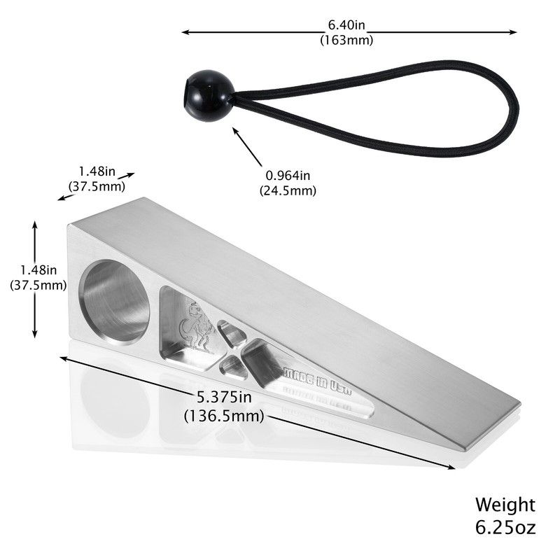 Dino Force Firefighter Wedge – 7075 Aluminum with Bungee, Built for Durability gallery