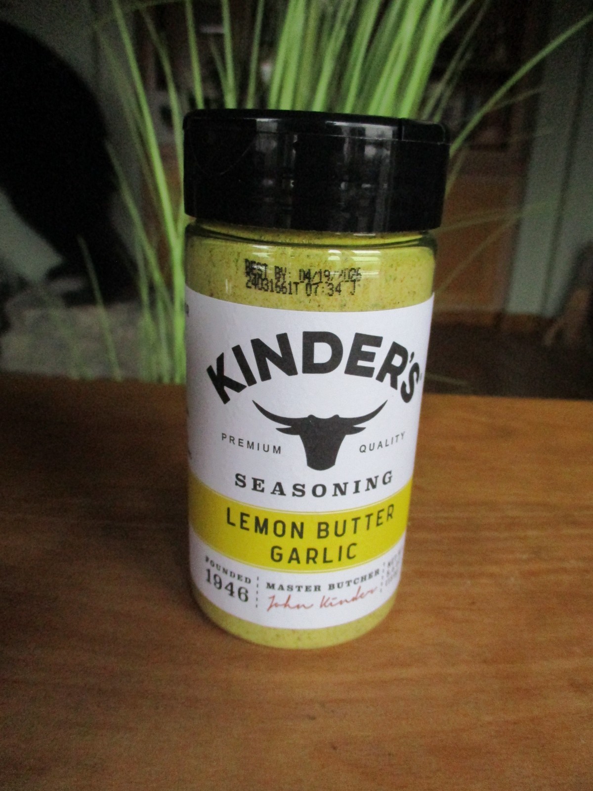 Kinder's Lemon Butter Garlic Handcrafted Seasoning Premium Ingredients 5.6 Oz gallery