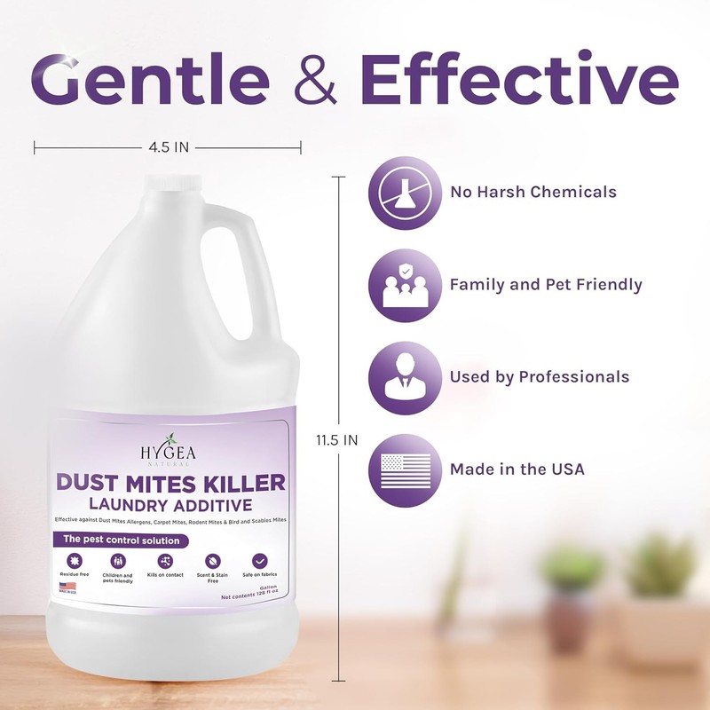 Dust Mite Laundry Additive - Cleaner, Allergen-Free Fabrics gallery