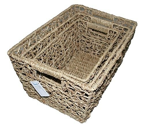 Danielson's Seagrass Shelf Storage Basket (Set of 3) gallery