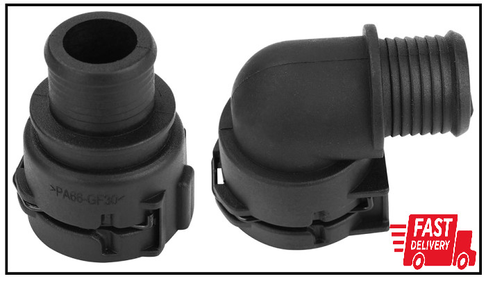 2 Pieces Heater Inlet Hose Connector, Fit for Chevrolet Trax, Sonic, Cruze, Cruz gallery
