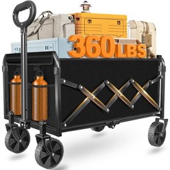 Wagons Carts Foldable Collapsible Wagon — Multi-Use Folding Utility Wagon