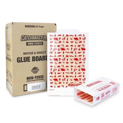 60 Pack Strength Mouse & Insect Glue Boards Traps Indoor for Home Pet Safe