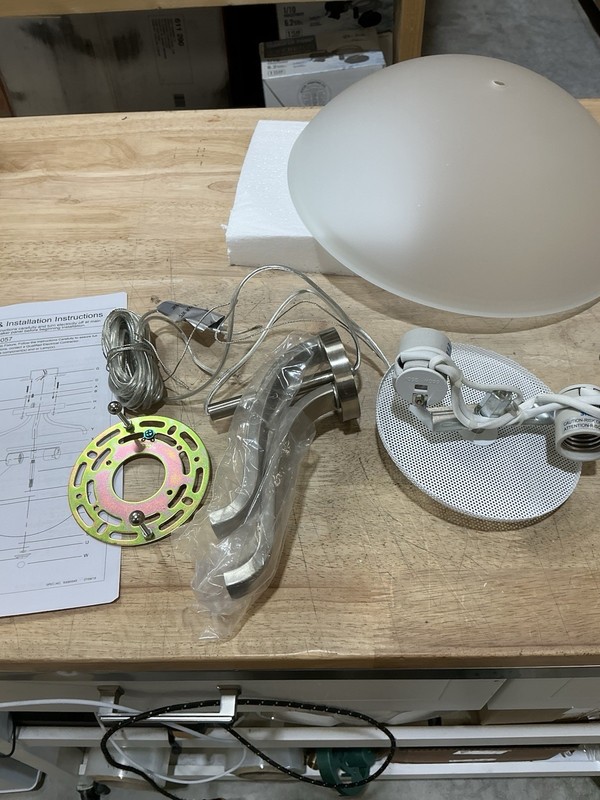 Progress Lighting Laird Collection 2-Light Brushed Nickel Semi-Flush Mount gallery