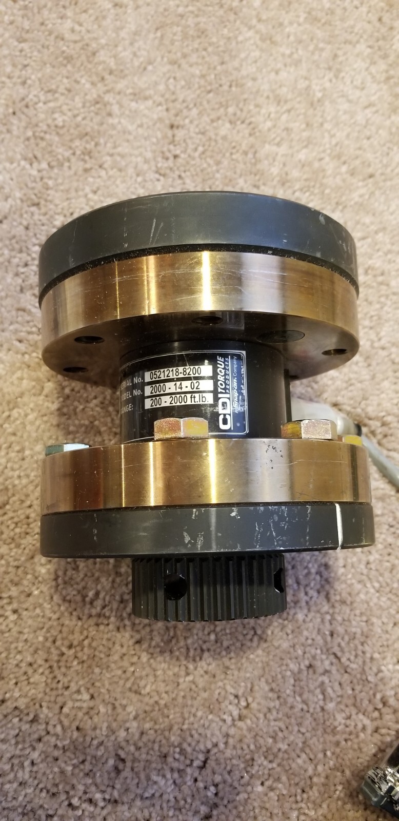 Snap On Electronic CDI Torque Transducer Foot Pounds 200 - 2000 Ft/Lb 1" Drive gallery