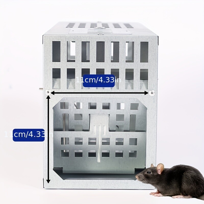 Humane Mouse Trap Cage - Home Kitchen, Garage & Warehouse Rodent Capture gallery