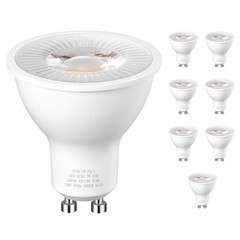 DEWENWILS Dimmable GU10 LED Light Bulb 8-Pack, 7W Equivalent 50W, 5000K Daylight