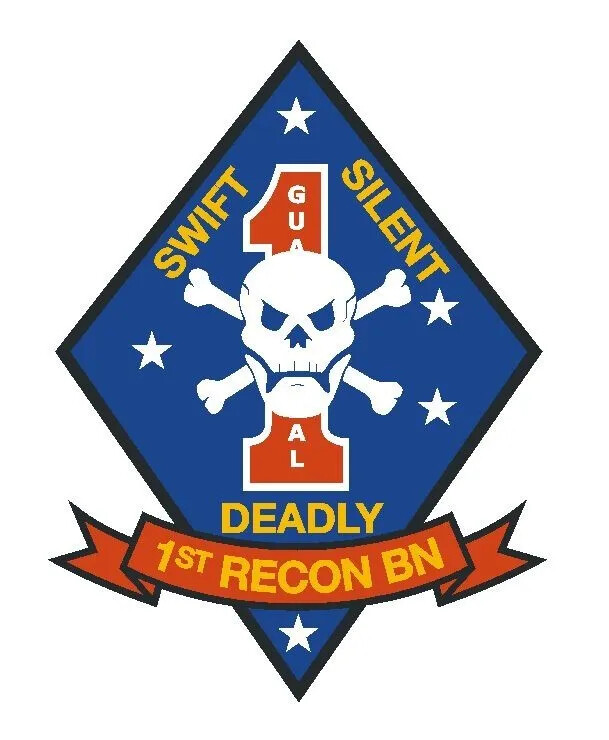 1st Recon Battalion Vinyl Decal Sticker R279 gallery