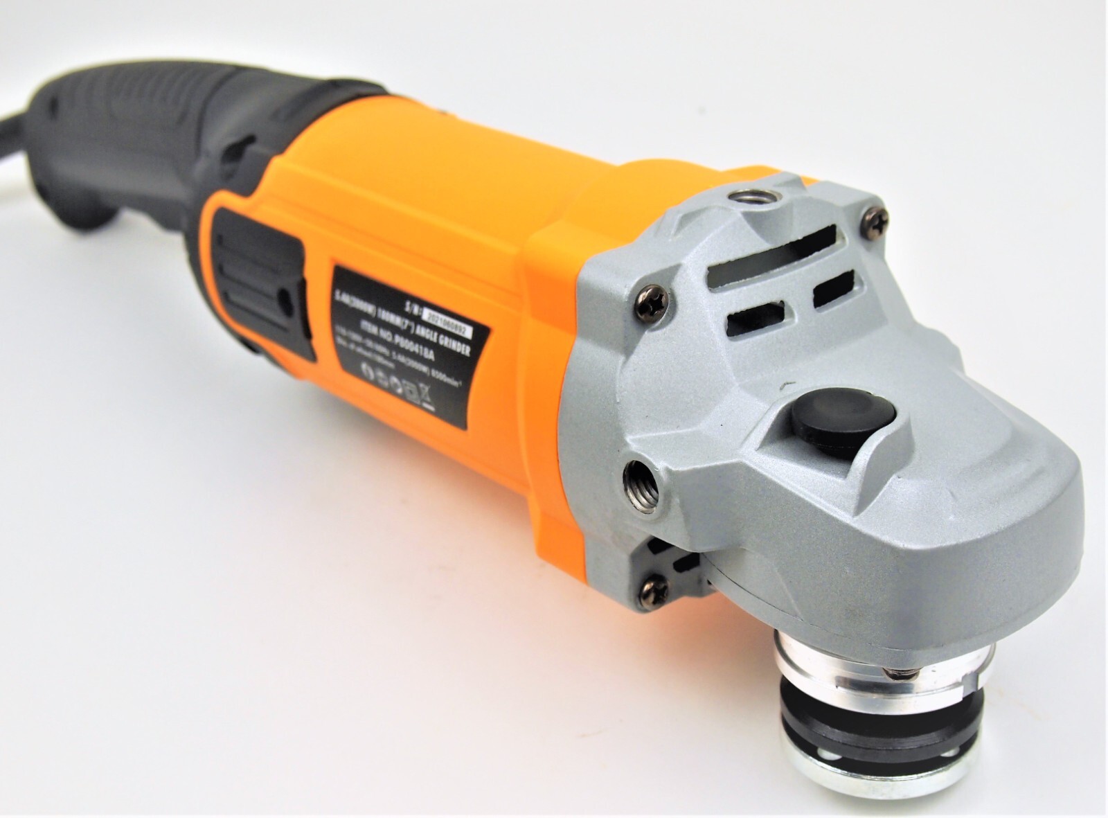 Hoteche 7" Electric Angle Grinder Trigger Grip Long Handle 2000w P800418A gallery