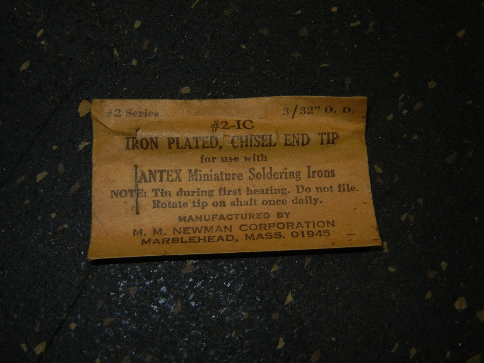 Antex #2-IC Iron Plated Chisel End Tip for Soldering Iron gallery