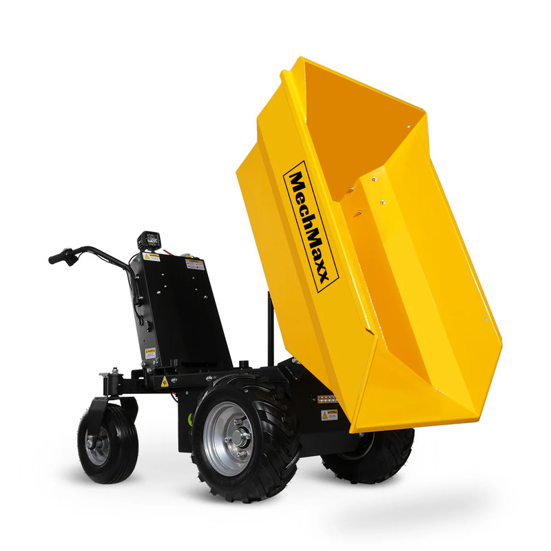 MechMaxx 1100Lbs Loading Battery Mini Dumper 1000W 48V Brushless DC Motor E50 gallery