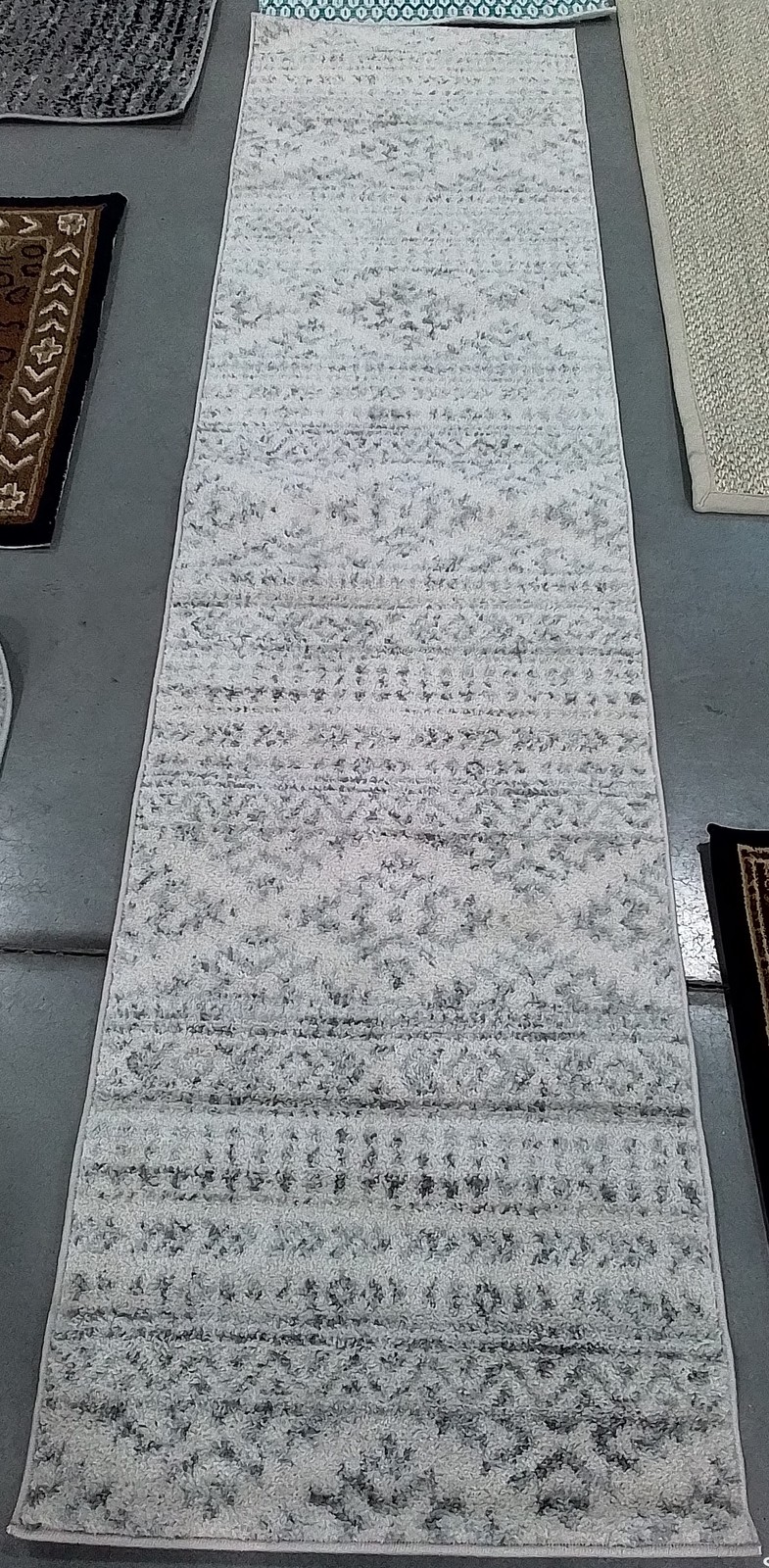 IVORY / GREY 2'-0" x 8'-0" Back Stain Rug, Reduced Price 1172797089 TUL272A-28 gallery