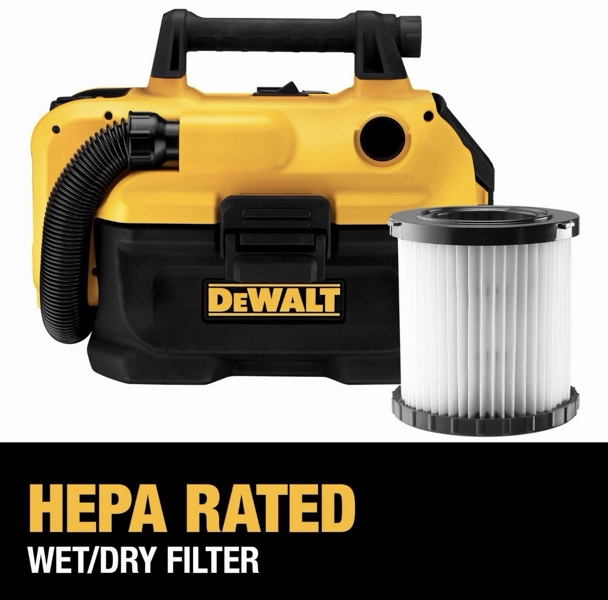 DEWALT 20V MAX Cordless Shop Vac Wet Dry Vacuum Cleaner Portable 2 Gallon Wet gallery