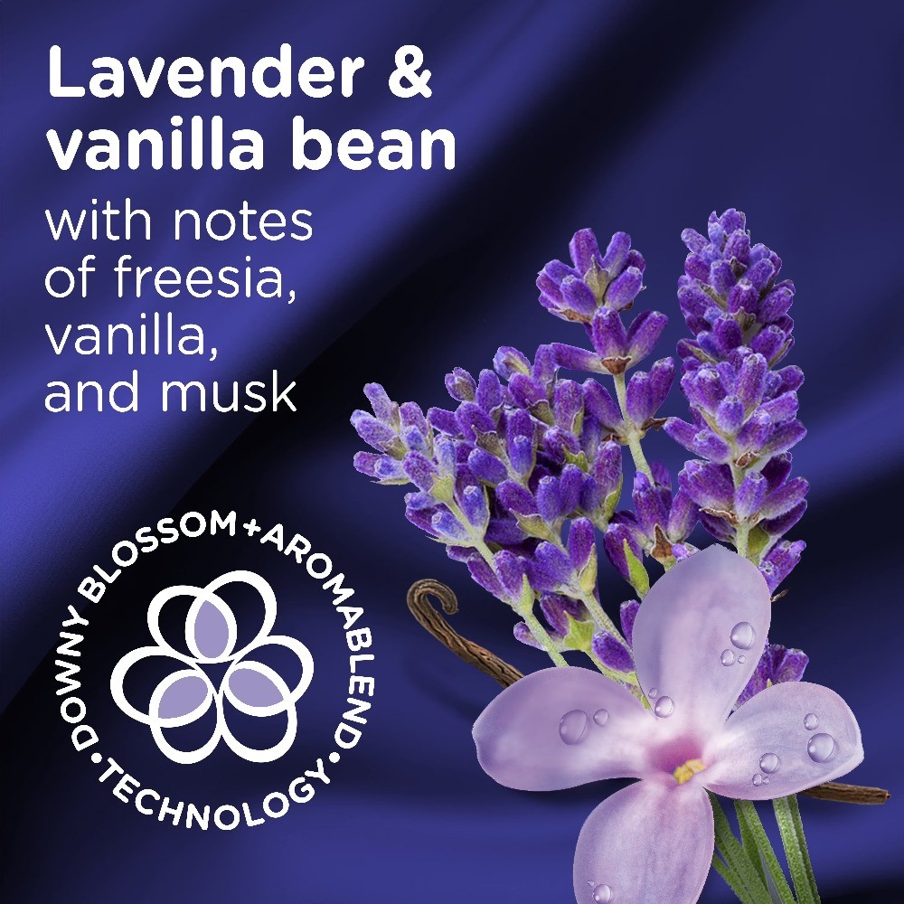 Ultra Soft Liquid Fabric Softener, Lavender & Vanilla Bean, 93 fl oz, 138 Loads gallery