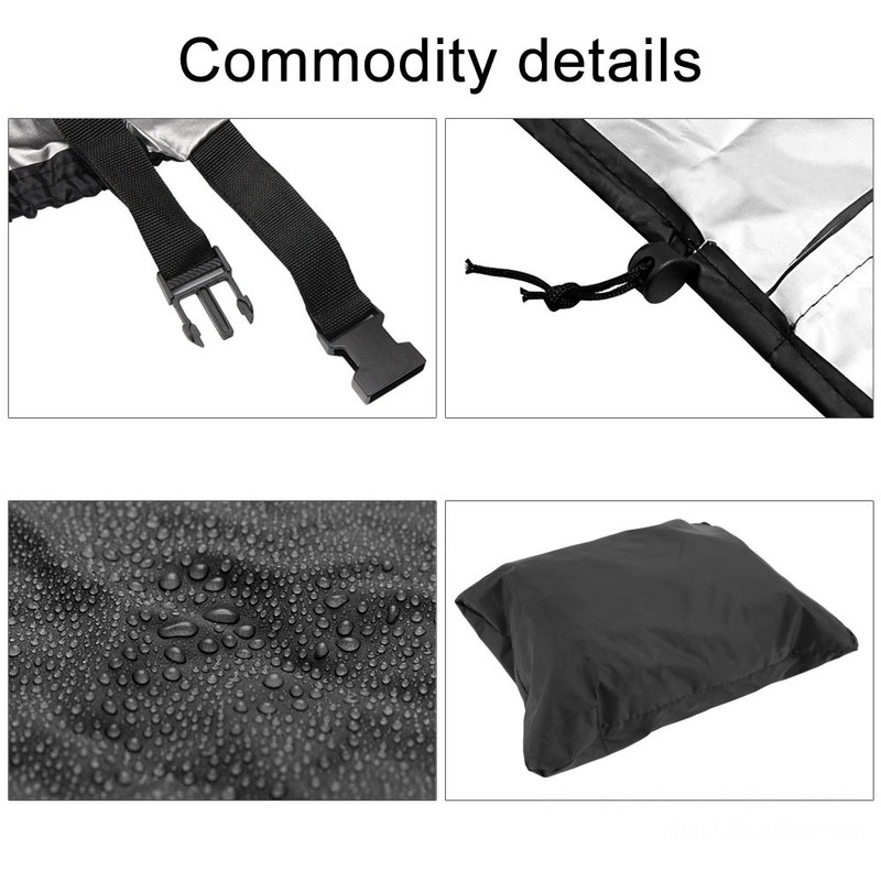21" Waterproof Walk Behind Push Lawn Mower Cover Storage Rain Dust UV Protector gallery