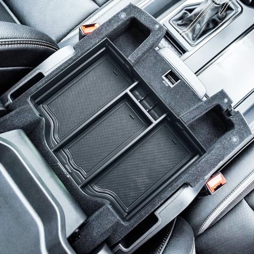 Full Center Console Organizer Compatible with 2019-2023 2024 2025 2026 Black gallery