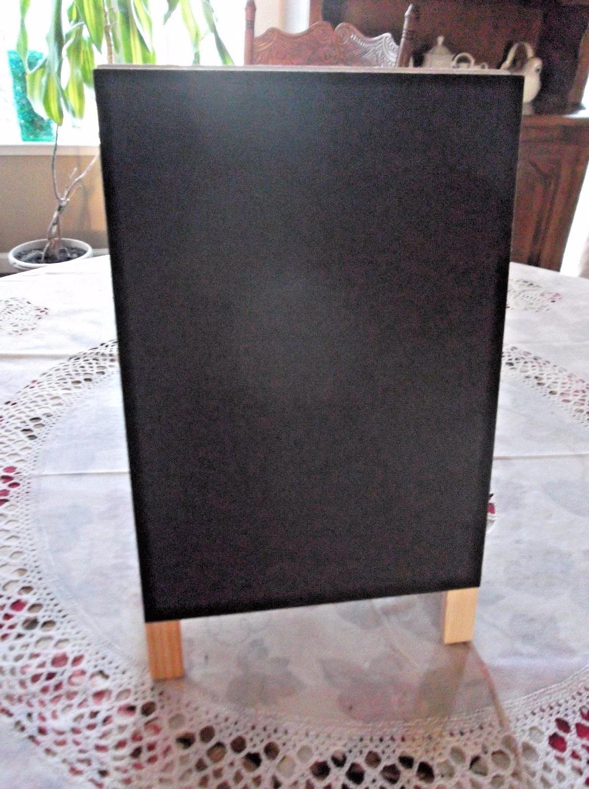 Double Sided Chalkboard Easel 8 x 11 inch gallery
