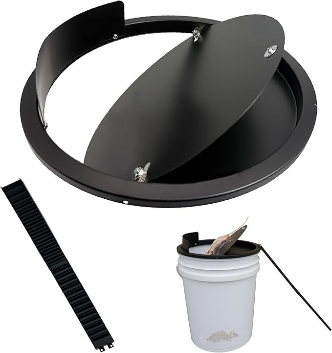 Bucket Lid Mouse Trap Metal 5 Gallon Bucket lid,Strong Metal Material That Ca... gallery