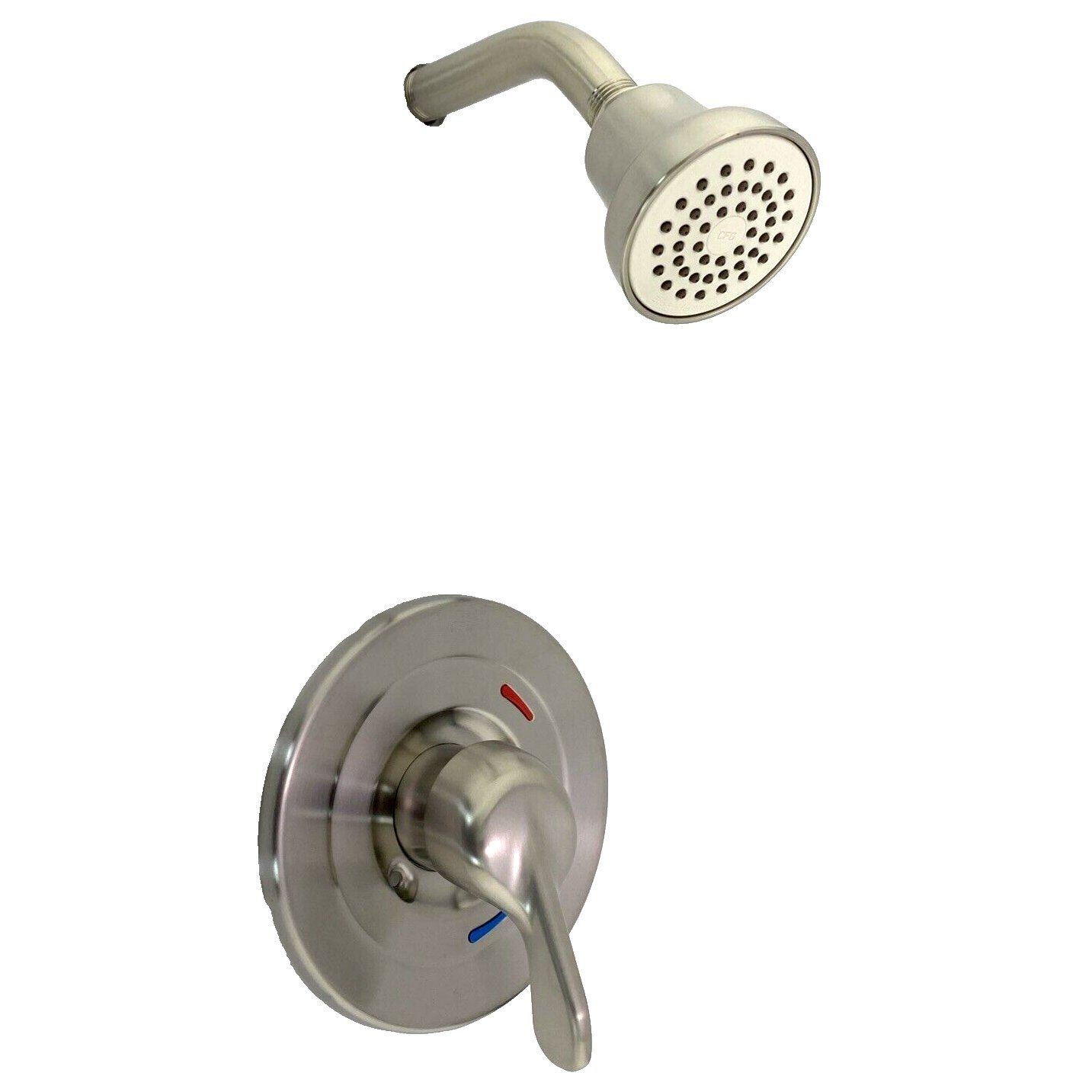 🆕 Moen CFG 40315CBNGR Cornerstone Shower Faucet Trim Set - Brushed Nickel $104 gallery