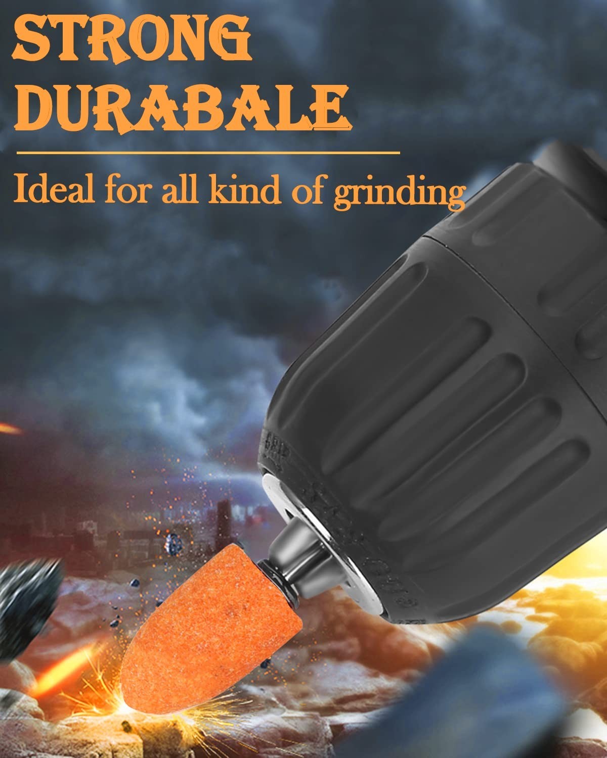 60Pcs Sanding Bits for Dremel Rotary Tool, A Strong Grinding Stones Bits with... gallery