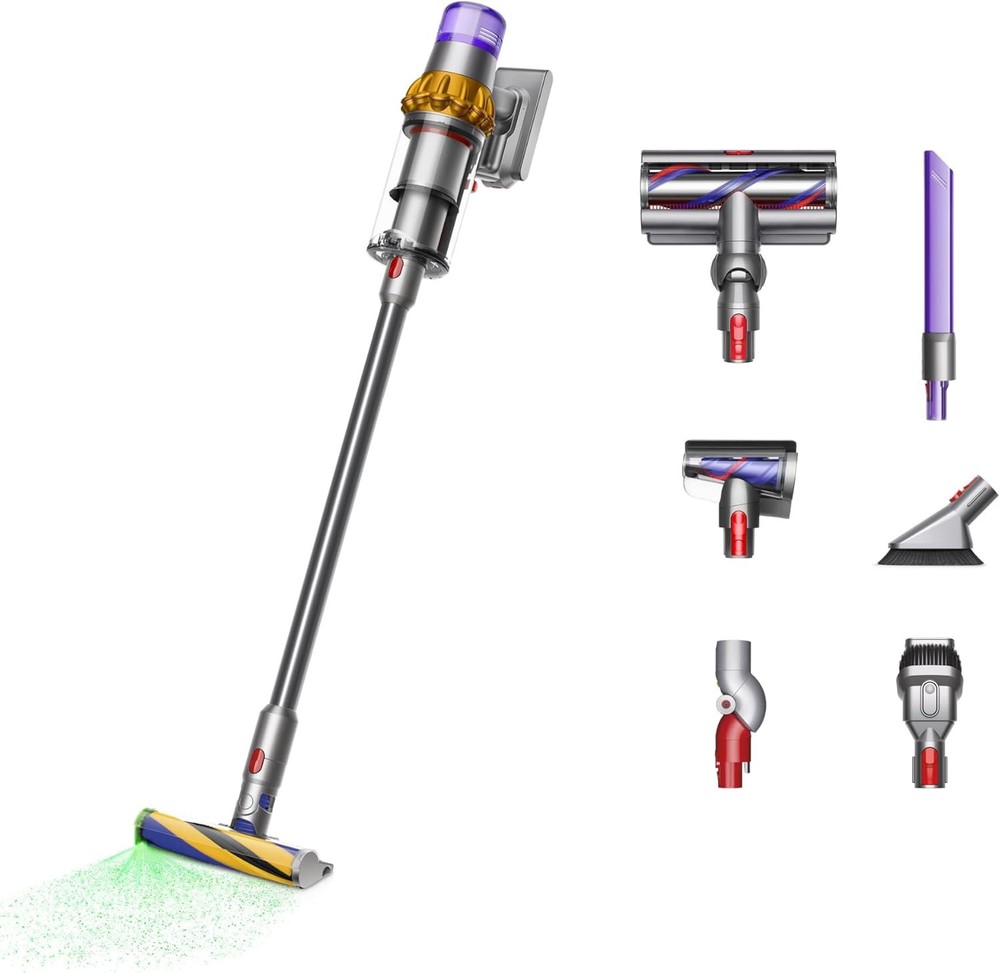 Dyson V15 Detect Extra Renewed Vacuum - Detect, LCD, 60min