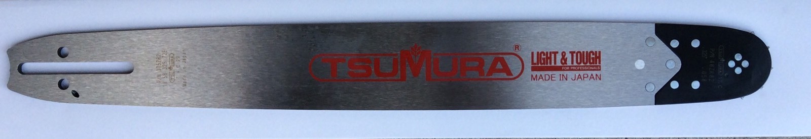 18" TsuMura Guide Bar .325-058-72DL repl. Jonsered 2050 Husqvarna 345 188RNBK095 gallery